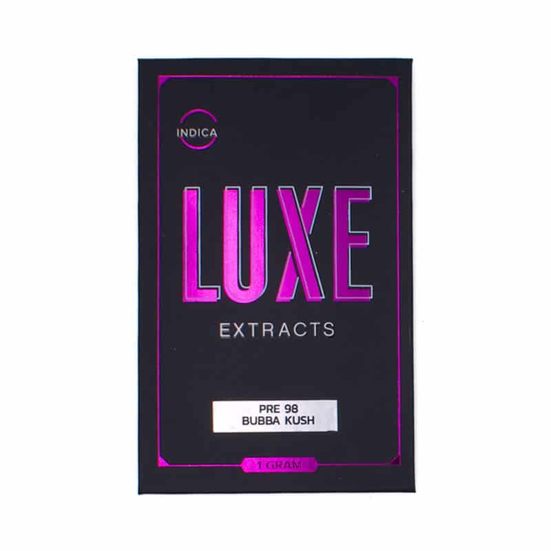 luxe extracts bubba kush