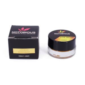 notorious thc live resin super skunk