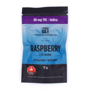twisted extracts indica raspberry
