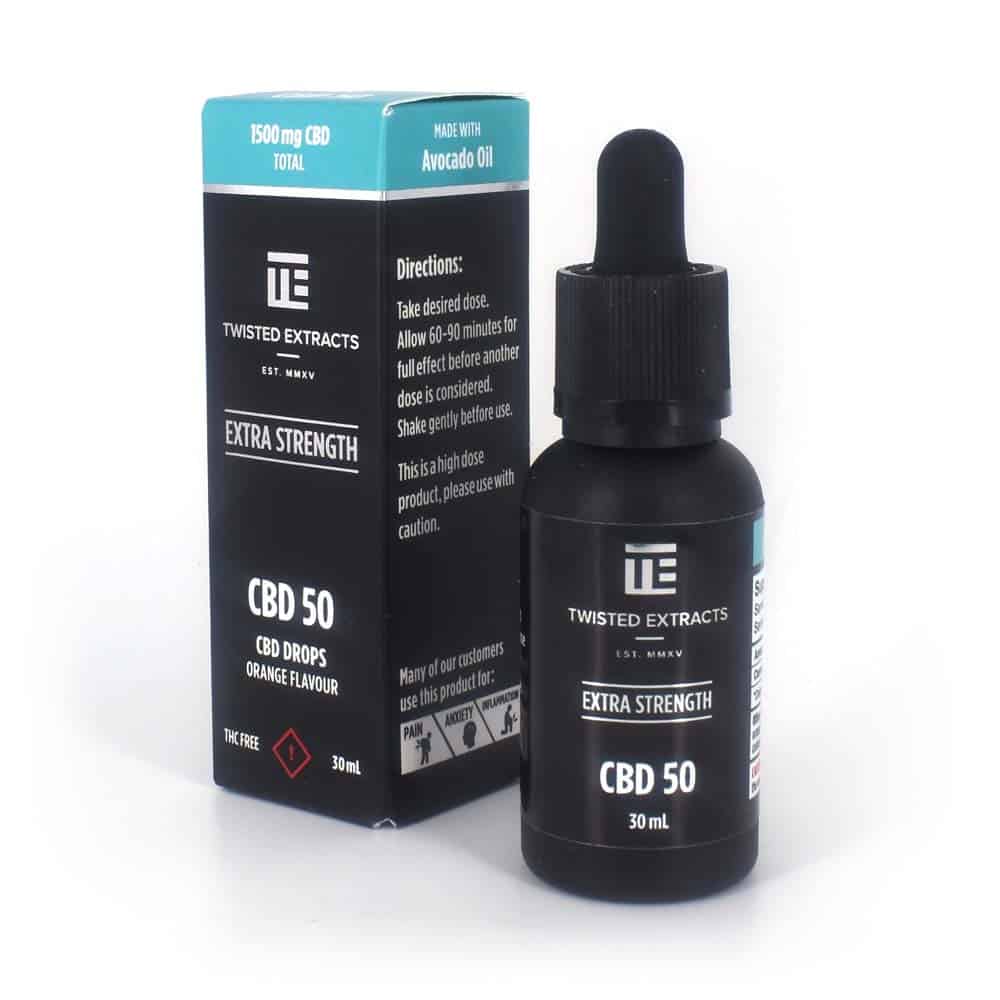 Twisted Extracts - CBD Cannabis Oil Drops - BC Bud Supply
