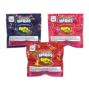 Alternative view of Nerds Rope Bites (600mg THC)