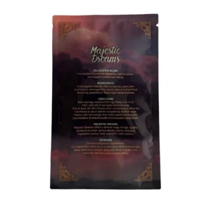 Majestic Dreams Tea Bag 500mg 14 majesticdreams tea 500mg peachnquiet back