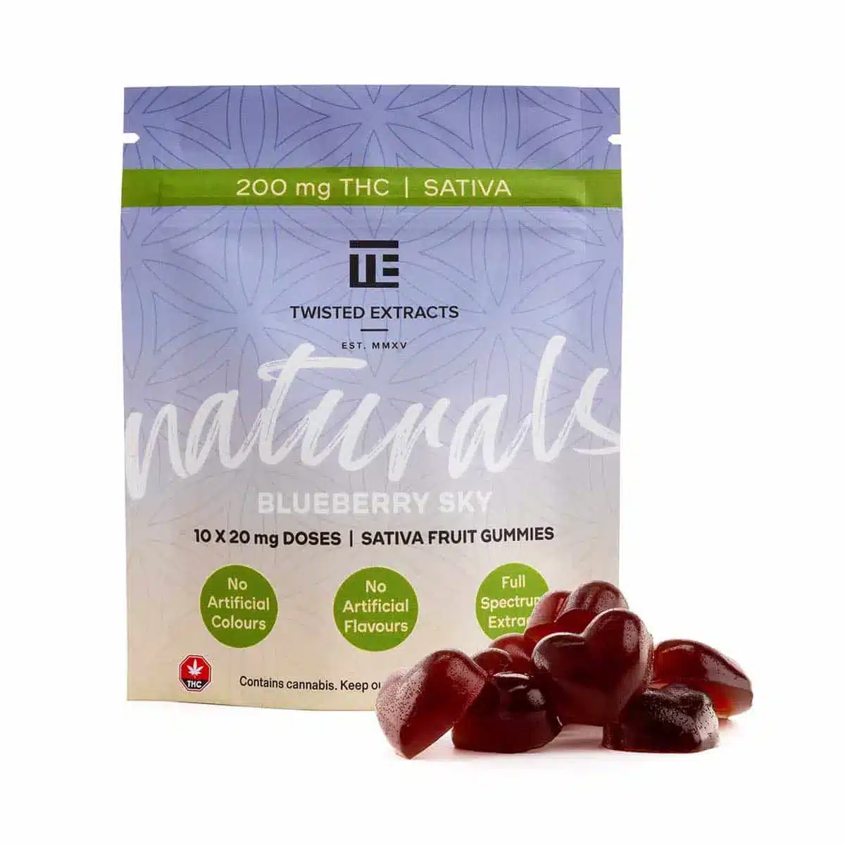 Twisted Extracts Naturals (200mg) 5 Twisted Extracts Naturals (200mg) - Image 2