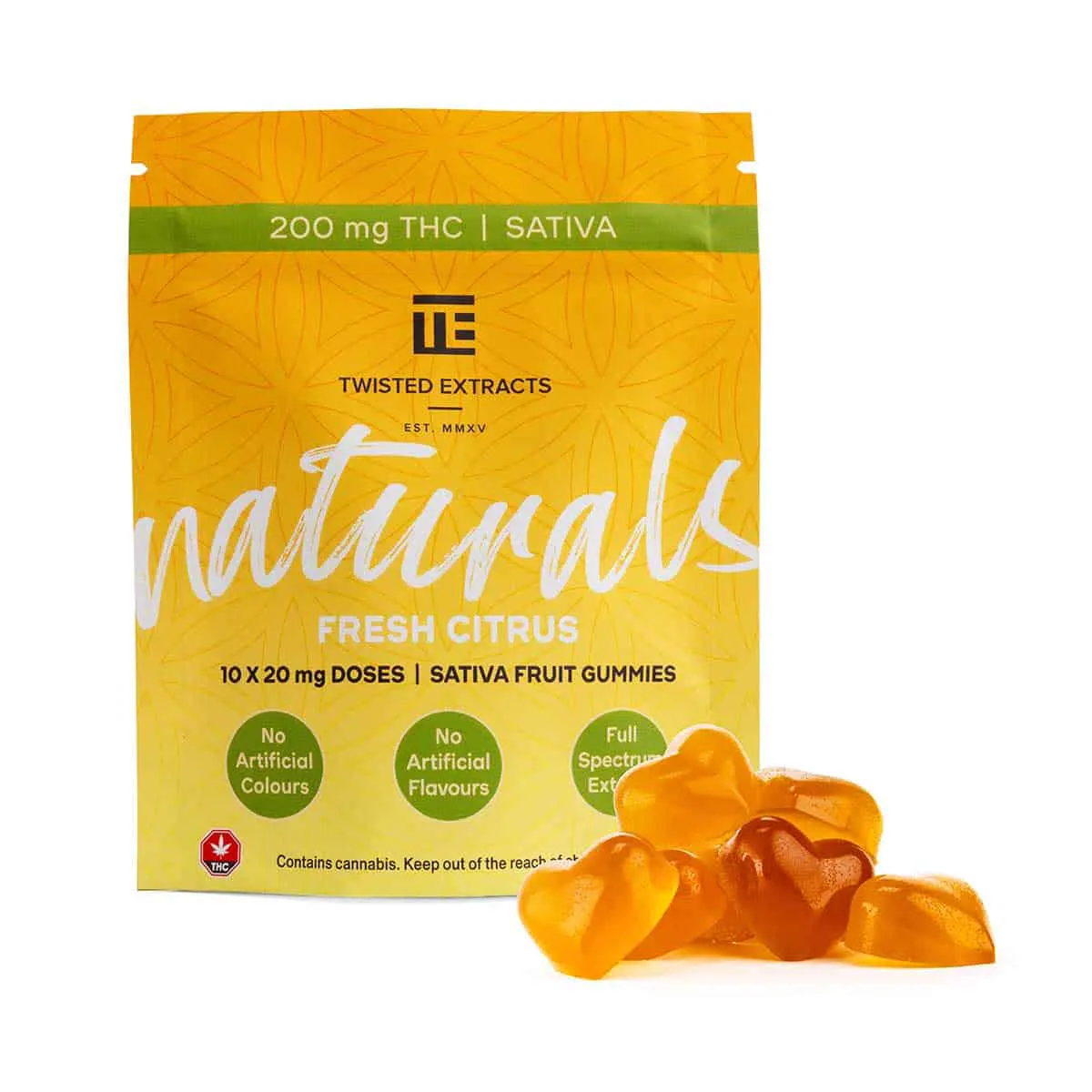 Twisted Extracts Naturals (200mg) 7 Twisted Extracts Naturals (200mg) - Image 4